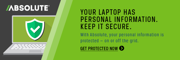 Keep your personal information secure with Absolute